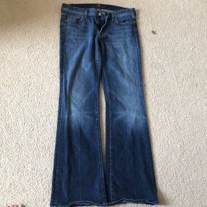 7 for all mankind  bootcut jeans waist31 lenth32